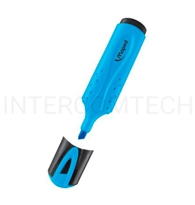 Текстовыделитель Maped Fluo Pep''s Classic пишущий узел 1-5мм устойчивые к солнцу чернила оранжевый