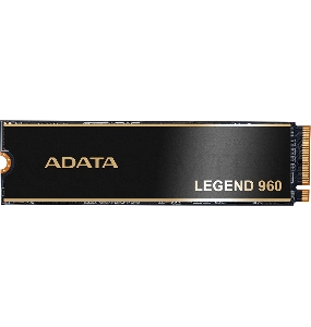 Твердотельный накопитель SSD M.2 2280 4TB ADATA LEGEND 960 Client SSD [ALEG-960-4TCS] PCIe Gen4x4 with NVMe, 7400/6800, IOPS 700/550K, MTBF 2M, 3D NAND, 3120TBW, 0,43DWPD, Heat Sink, SMI SM2264, Work with PS5, RTL