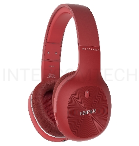 Наушники накладные Edifier W800BT Plus 1.2м красный беспроводные bluetooth оголовье
