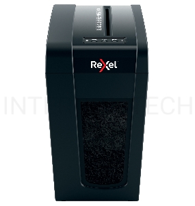 Шредер Rexel Secure X10-SL черный (секр.P-4)/перекрестный/10лист./18лтр./скрепки/скобы