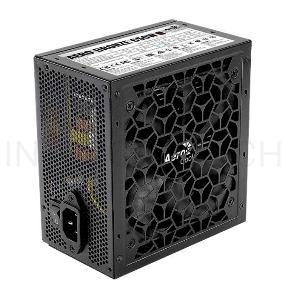 Блок питания Aerocool ATX 650W AERO BRONZE 80+ bronze (24+4+4pin) APFC 120mm fan 6xSATA RTL