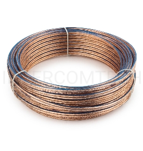 Акустический кабель Cablexpert CC-TC2x1,5-20M, прозрачный,  20 м, бухта