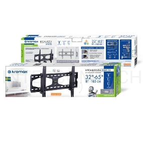 Крепеж Kromax STAR-22 grey, наст. для TV 26