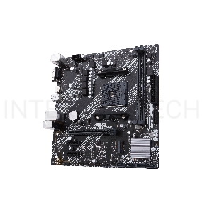 Материнская плата ASUS PRIME A520M-K Soc-AM4 AMD A520 2xDDR4 mATX AC`97 8ch(7.1) GbLAN RAID+VGA+HDMI
