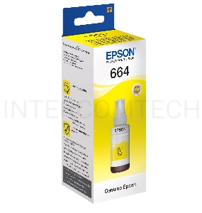 Чернила для EPSON C13T66444A Epson L100 (yellow) 70 мл