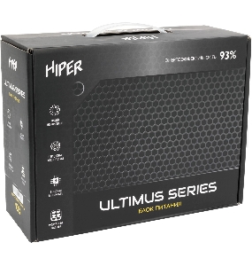 Блок питания Hiper ATX 800W HPB-800FMK2 80+ gold (24+4+4pin) APFC 120mm fan 6xSATA Cab Manag RTL