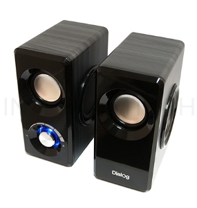 Колонки Dialog AST-25UP Black {2*3W RMS, активные} 