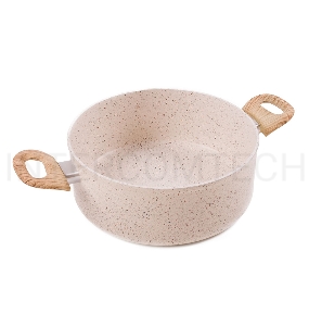 Кастрюля Endever Stone-Beige-24С, литой алюминий