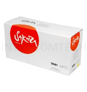Картридж Sakura TK5140Y для Kyocera Mita, желтый, 5000 к.