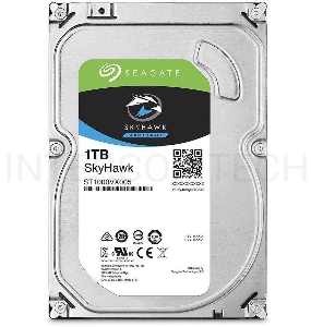 Жесткий диск Seagate 1Tb 5900rpm Original SATA-III ST1000VX005 Video Skyhawk 64Mb 3.5