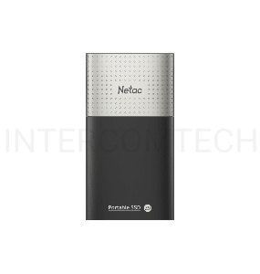Накопитель SSD External Netac 2.0Tb Z9 <NT01Z9-002T-32BK> (USB3.2, up to 550/480MBs, 90х47.5х11.5mm, Aluminium+Plastic)