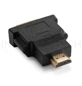 Переходник DVI-D-HDMI ExeGate EX-HDMI-DVI-3 (25F/19M, v 1.4b, позолоченные контакты, экран)
