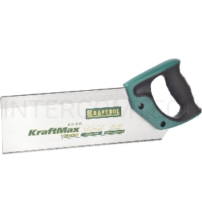Ножовка с обушком для стусла KRAFTOOL 15228-30 KraftMax TENON  14 /15 TPI, 300 мм, специальный зуб