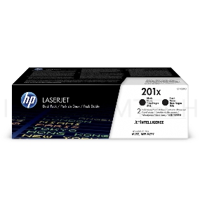 Тонер картридж двойная упаковка HP 201X (CF400XD) для HP CLJ Pro M252/M277 (2 х 2800стр.)