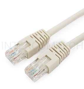 Патч-корд UTP Cablexpert PP6U-2M кат.6, 2м, литой, многожильный (серый)