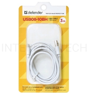 Кабель DEFENDER USB2.0 TO MICRO-USB 3M USB08-10BH 87468