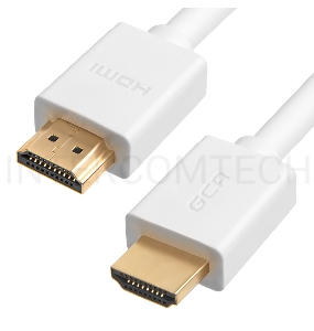 Greenconnect Кабель 2.0m HDMI версия 2.0, HDR 4:2:2, Ultra HD, 4K 60 fps 60Hz/5K*30Hz, 3D, AUDIO, 18.0 Гбит/с, 28/28 AWG, OD7.3mm, тройной экран, белый, GCR-50543 Greenconnect Кабель 2.0m HDMI версия 2.0, HDR 4:2:2, Ultra HD, 4K 60 fps 60Hz/5K*30Hz, 3D, A