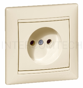Розетка Legrand 774316 Valena без заземления (слоновая кость)