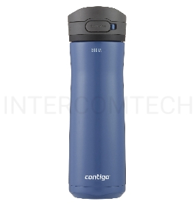Термокружка для напитков Contigo JACKSON CHILL 2.0 0.59л. голубой/черный (2156440)