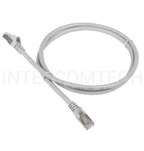 Кабель Patch cord Lanmaster TWT-45-45-0.5/S-GY 10 PCS 0.5м FTP Cat 5e Grey