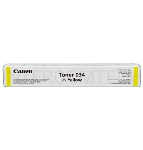 Тонер-картридж Canon 034 9451B001 желтый туба для копира iR C1225iF 7300 стр.