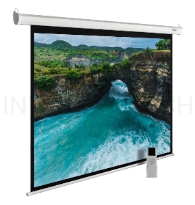 Экран Cactus 150x200см MotoExpert CS-PSME-200x150-WT 4:3 настенно-потолочный рулонный белый (моторизованный привод)