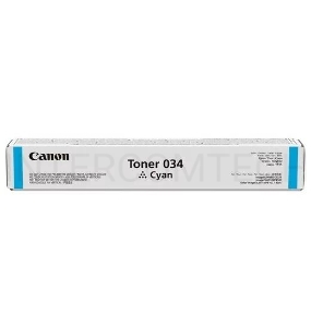 Тонер-картридж Canon 034 9453B001 голубой туба для копира iR C1225iF 7300 стр.