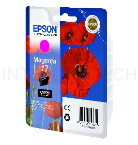 Картридж струйный Epson C13T17034A10 пурпурный для Epson XP33/203/303 (150стр.)