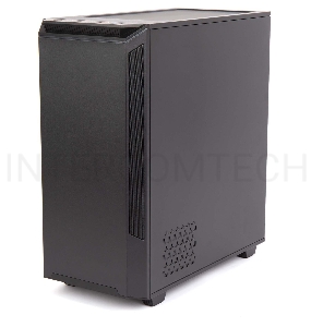 Корпус Hiper PB81 черный без БП ATX 3x120mm 2xUSB2.0 2xUSB3.0 audio bott PSU