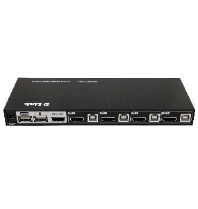 Переключатель-KVM с портами HDMI и USB D-Link DKVM-410H/A2A, 4-портовый