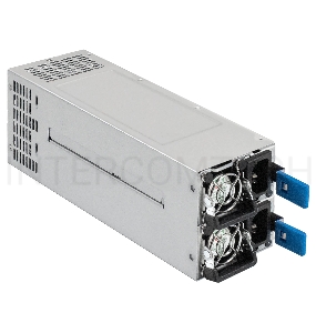 Серверный БП с резервированием Chicony Redundant 2x550W S15-550P1A (APFC, КПД 94% (80 PLUS Platinum), ШВГ=77mm x 84mm x 225mm, 4 cm fan, 24pin, 2x(4+4)pin, 2PCIe, 2SATA, 6IDE, Cable Management)