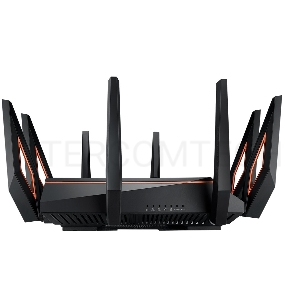 Маршрутизатор ASUS GT-AX11000 Tri-band WiFi 6(802.11ax) Gaming Router –World's first 10 Gigabit Wi-Fi router with a quad-core processor, 2.5G gaming port, DFS band, wtfast, Adaptive QoS, AiMesh for mesh wifi system