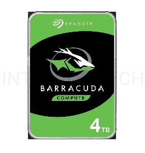 Жесткий диск Seagate 4TB 5400RPM SATA 6GB/S 256MB ST4000DM004 SEAGATE Barracuda 3.5