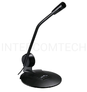 Микрофон проводной Oklick MP-M009B 1.8м черный