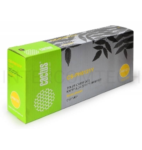 Тонер Картридж Cactus CS-PH6121Y (106R01475) желтый для Xerox Phaser 6121 (2600стр.)