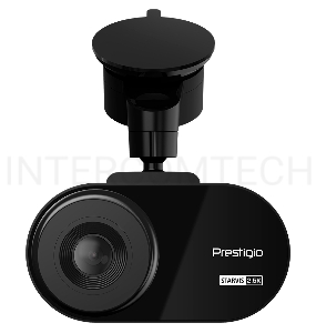 Видеорегистратор Prestigio RoadRunner 460W, 3.0'' IPS (854x480) touch screen display, WQHD 2.5K 2560x1440@30fps, Mstar SSC8629Q, 5 MP CMOS Sony Starvis IMX335 image sensor, 5 MP camera, 140° Viewing Angle, Wi-Fi, USB Type-C, Supercapacitor, Night Vision, 