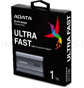 Накопитель SSD A-Data USB-C 1Tb AELI-SE880-1TCGY SE880 2.5