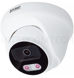 Камера видеонаблюдения IP внутренняя PLANET ICA-A4280 H.265 1080p Smart IR Dome IP Camera with Artificial Intelligence: Face Recognition (Face Detection, Tracking, Comparison), Intrusion, Loitering, Line Crossing, People Gathering Detection, 3.6mm Lens, S