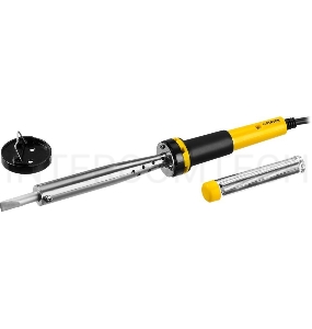 Паяльник STAYER 55300-80  profi с двухкомпонентной рукояткой и долговечным жалом в комплекте припой