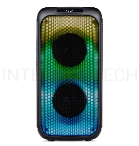 Минисистема Hyundai H-MC1231 черный 40Вт FM USB BT micro SD