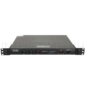 Источник бесперебойного питания Powercom King Pro RM, Интерактивная, 1000 ВА / 800 Вт, Rack, IEC, LCD, USB, USB