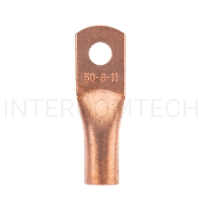 Наконечник медный ТМ 50-8-11 (50мм² - Ø8мм) (в упак. 5 шт.) REXANT