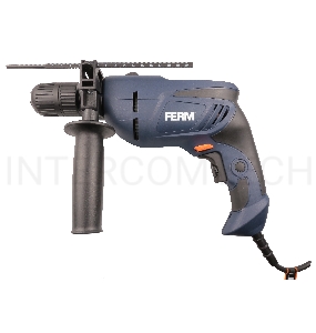 Дрель ударная FERM PDM1052 мощность-800W/скорость вр.-0-3000 об/мин/число ударов-0-48000/бетон/сталь/дерево-13/10/25