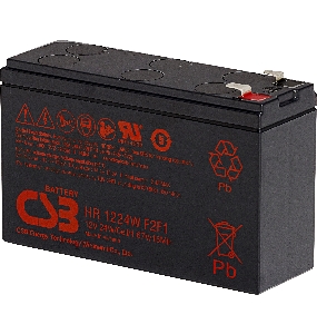 Батарея CSB HR 1224W (12V, 5.5Ah)