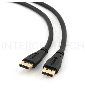 Кабель DisplayPort Gembird/Cablexpert , 1м, 20M/20M, черный, экран, пакет(CC-DP-1M)
