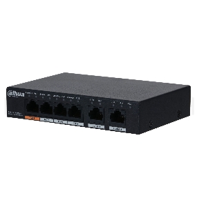 Коммутатор Dahua DH-PFS3006-4GT-60 4x100Mb неуправляемый