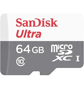 Флеш карта microSD 64GB SanDisk microSDXC Class 10 Ultra UHS-I 100MB/s