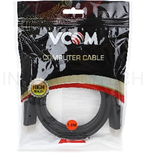 Кабель VCOM VHD6220-1.8MO Кабель соединительный DISPLAY PORT 1,8м 
