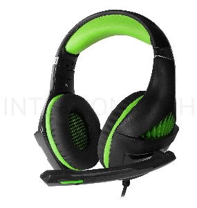 Гарнитура игровая CROWN CMGH-2002 Black&green