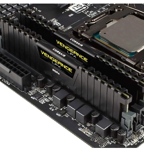 Модуль памяти Corsair DDR4, 3600MHz 64GB 2x32GB Dimm, Unbuffered, 18-22-22-42, XMP 2.0, Vengeance LPX black, Black PCB, 1.35V